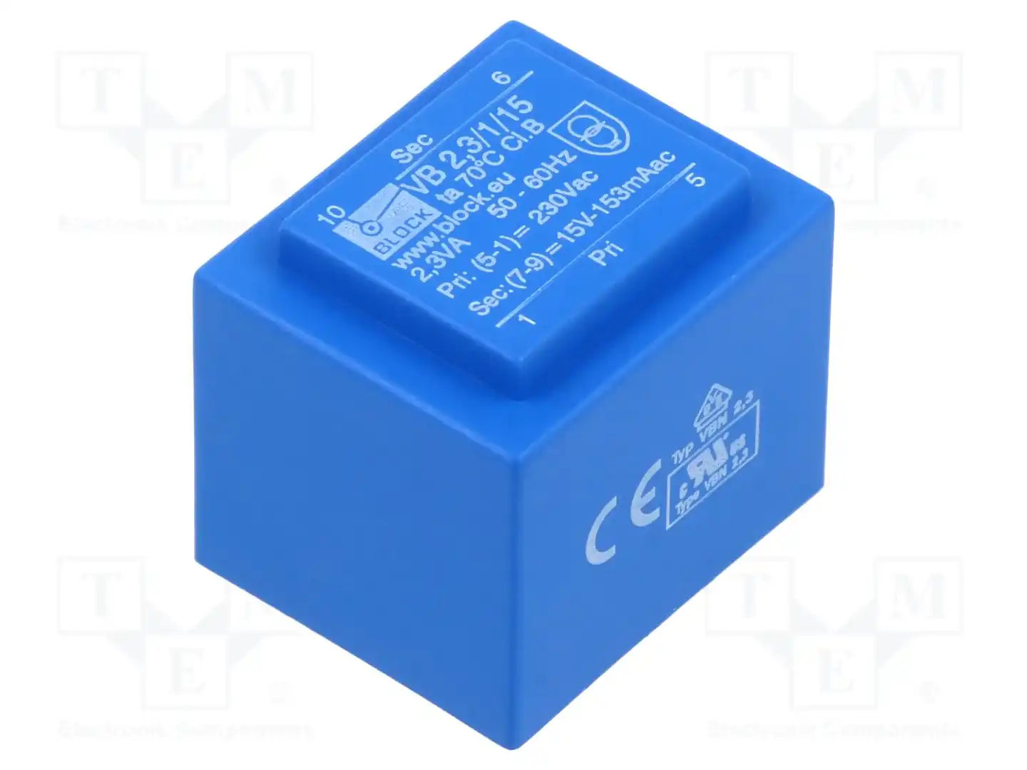 BLOCK VB 2,3/1/15 — Трансформаторы PCB