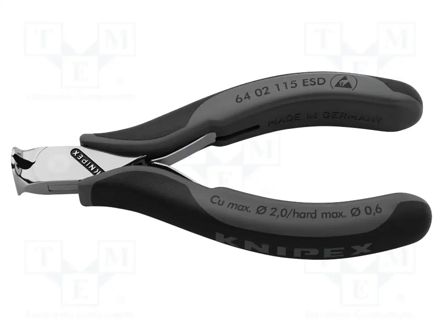KNIPEX 64 02 115 ESD — Клещи-кусачки для резки