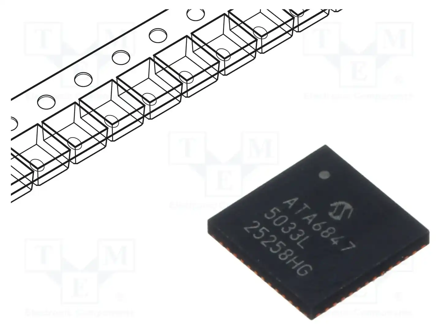 Microchip Technology ATA6847T-5033LH/ZWXVAO — Драйверы двигательные и ШИМ