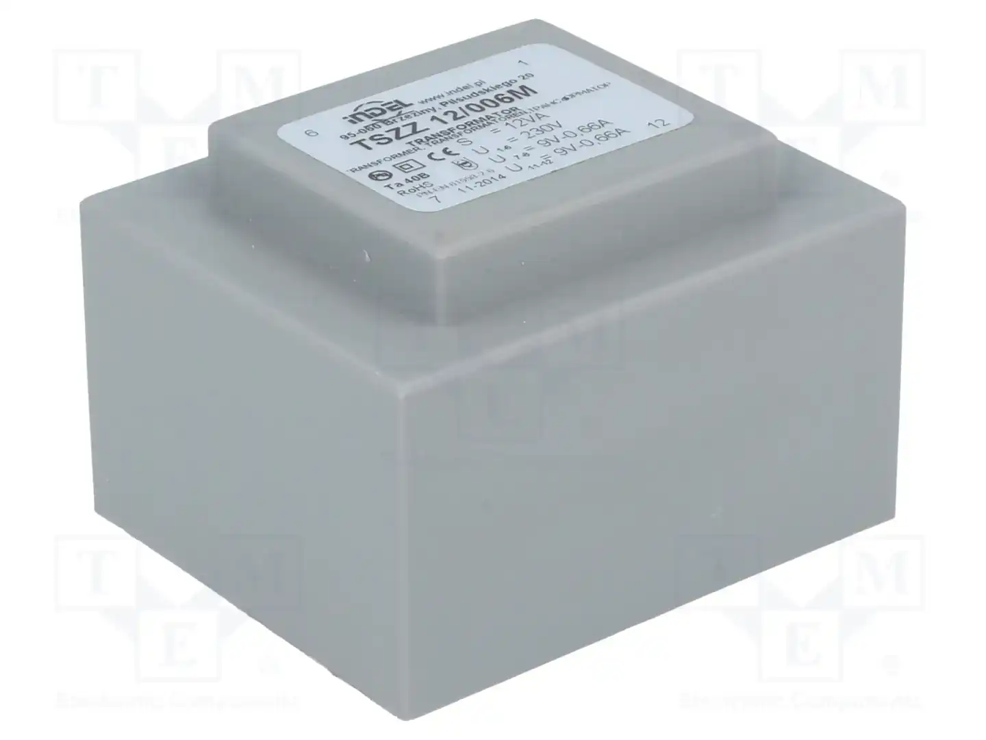 INDEL TSZZ12/006M — Трансформаторы PCB