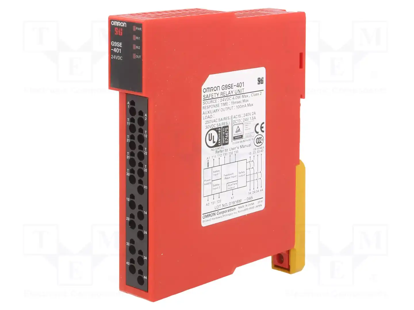 OMRON G9SE-401 DC24 — Выключат. безопасности - мод. управления