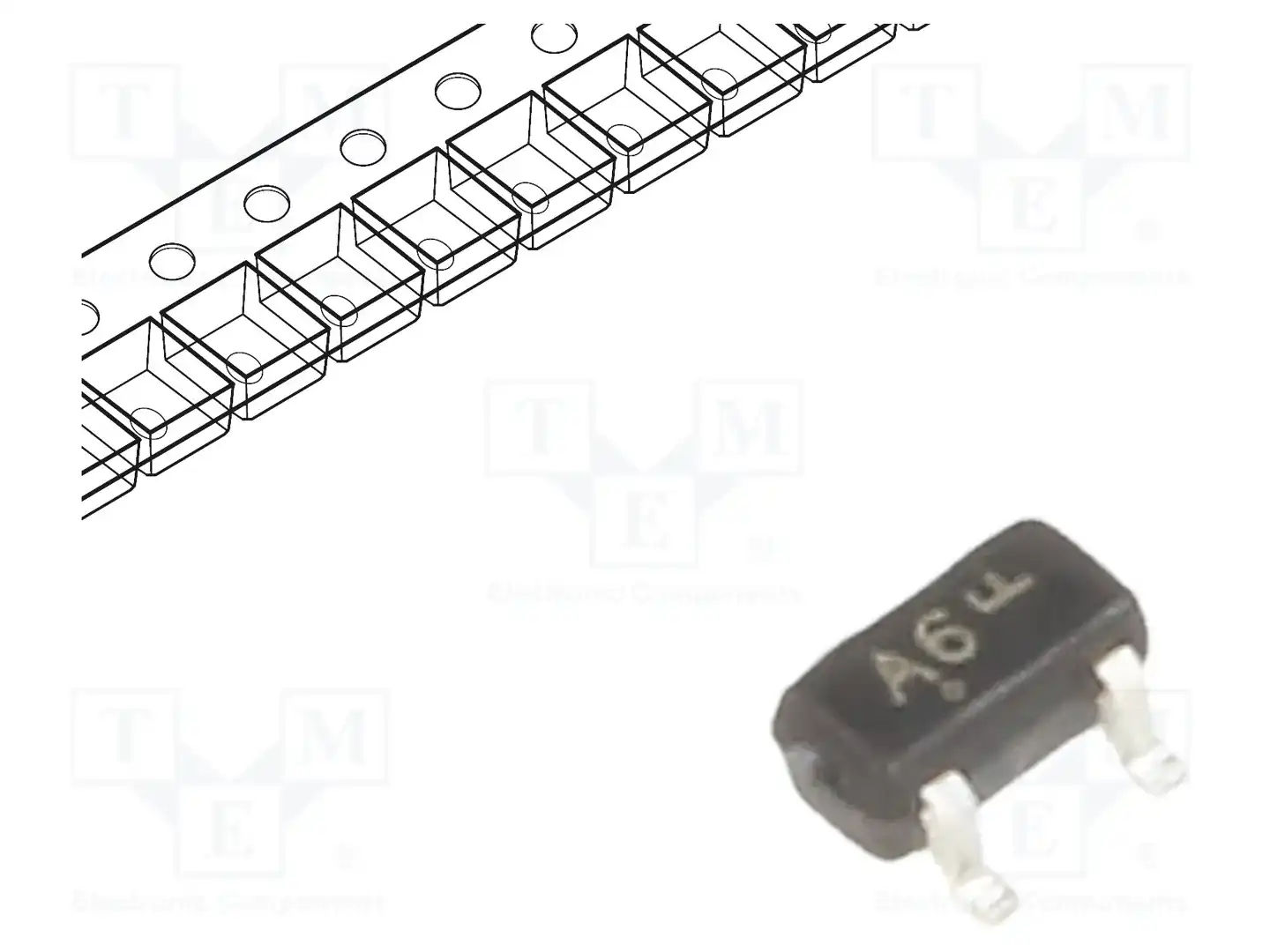 onsemi BAS16TT1G — Универсальные диоды SMD