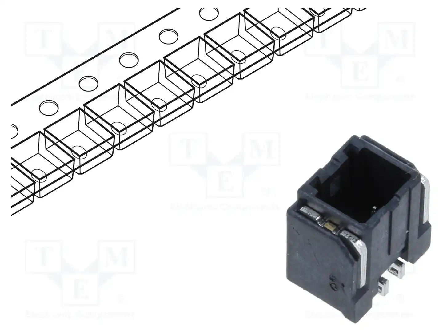 HIROSE DF51K-2P-2V(800) — Разъeмы сигнальные растр 2,00мм