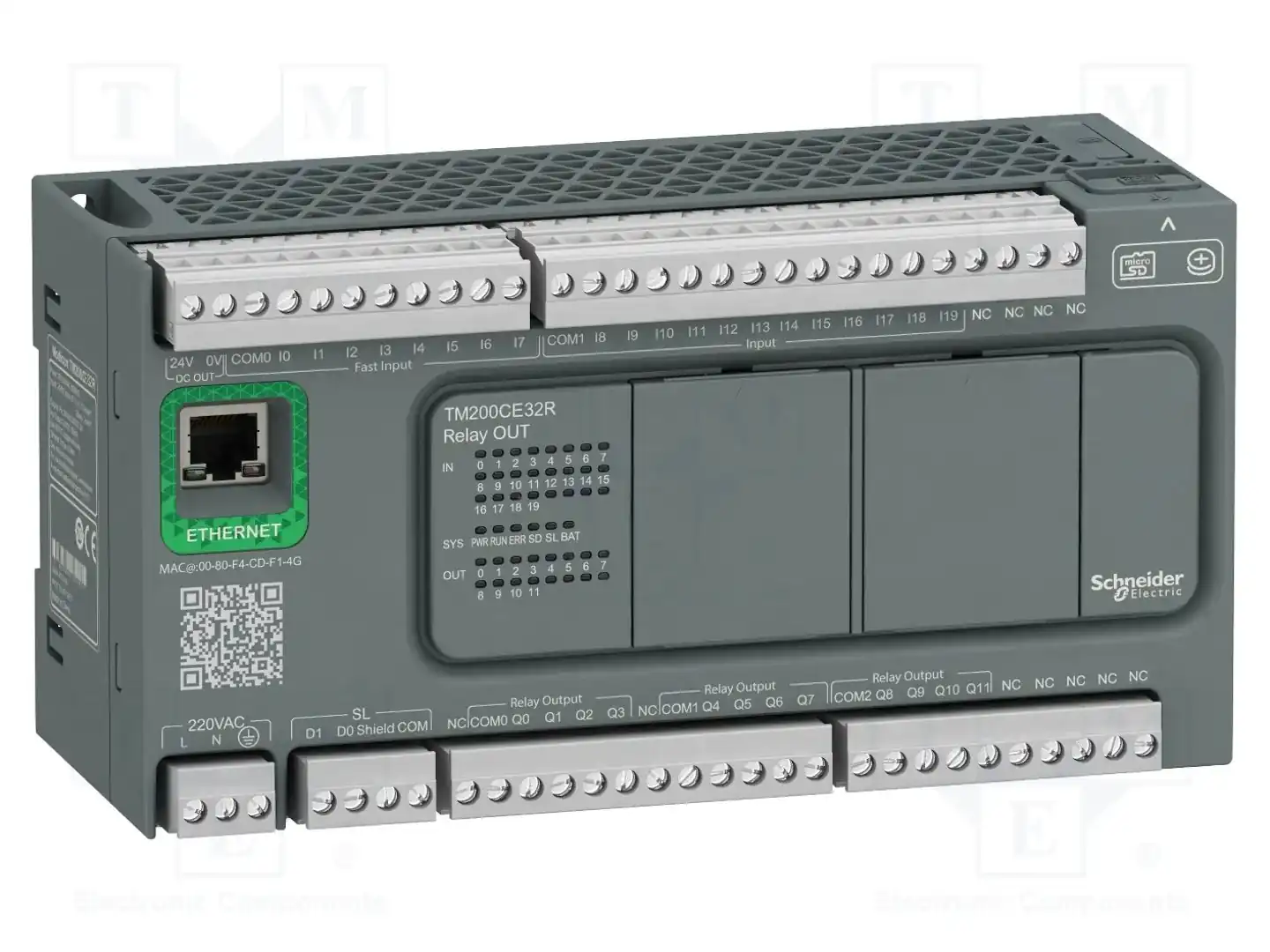 SCHNEIDER ELECTRIC TM200CE32R — Контроллеры PLC
