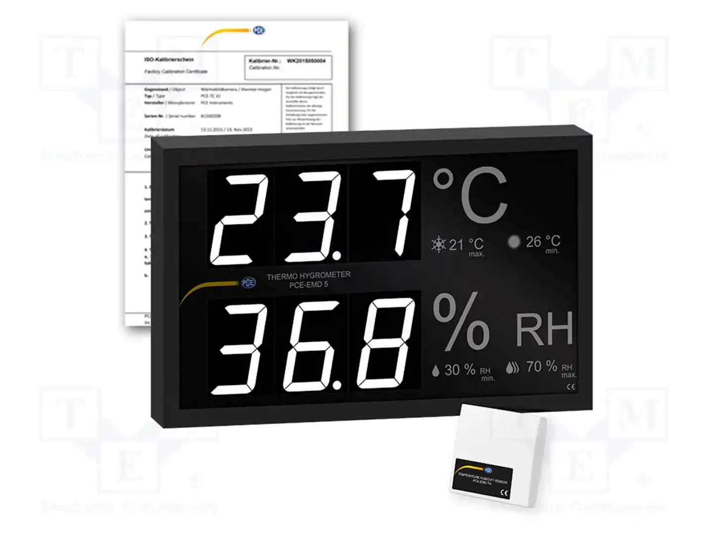 PCE INSTRUMENTS PCE-EMD 5-ICA — Термогигрометры