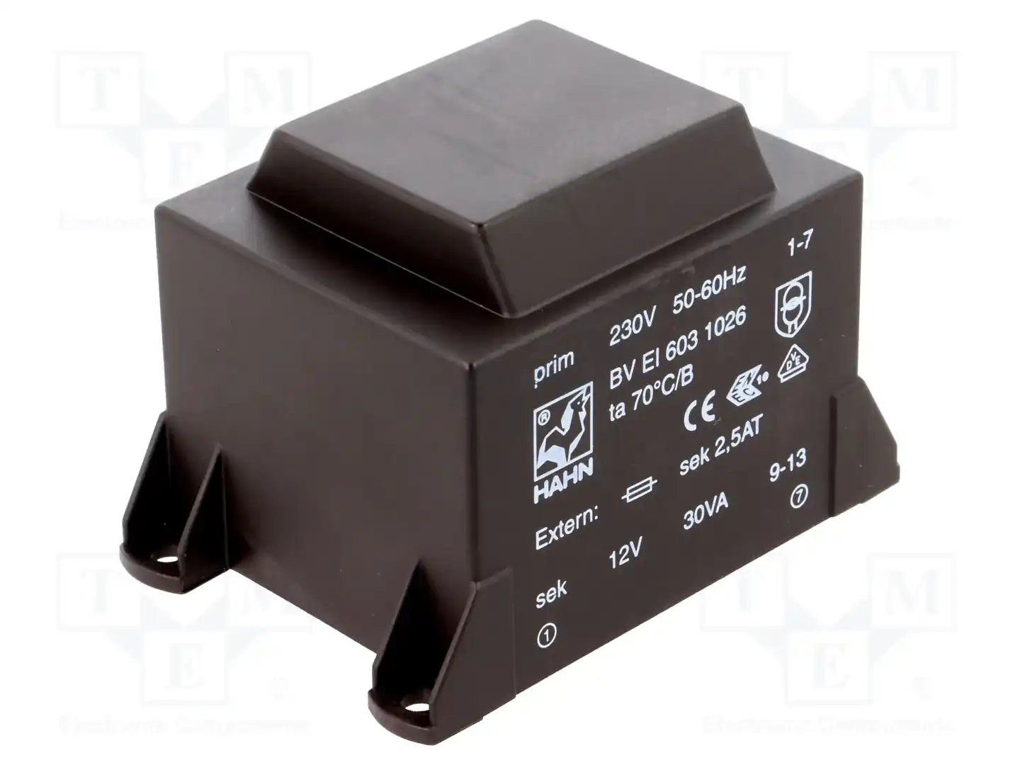 HAHN BV EI 603 1026 — Трансформаторы PCB