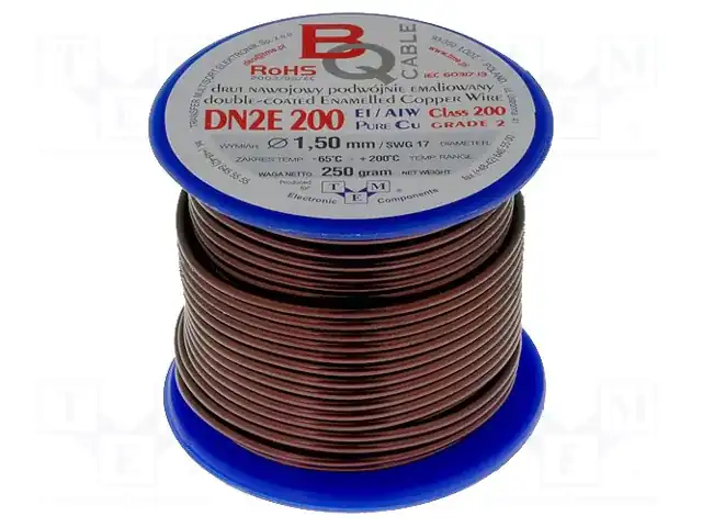 BQ CABLE DN2E1.50/0.25 — Проволока обмоточная