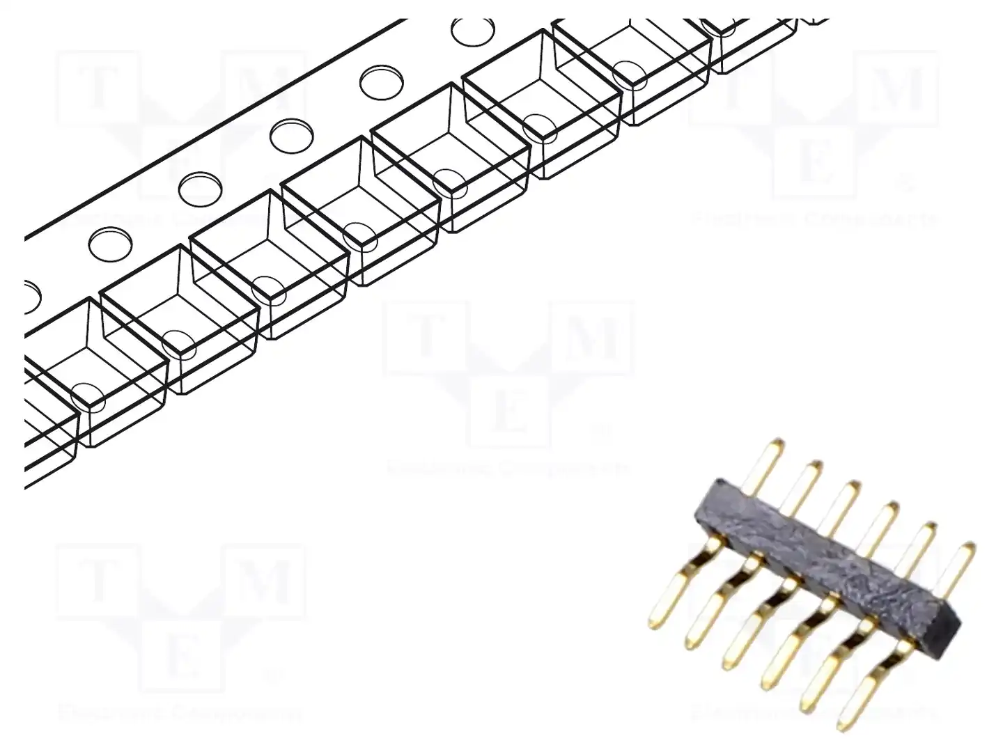 GCT BC034-06-A-V-0150-L-C — Штекерные планки и гнезда