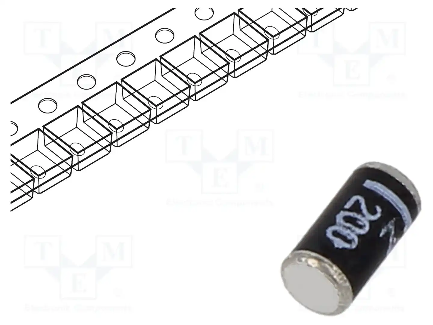 DIOTEC SEMICONDUCTOR ZMY200 — Стабилитроны SMD