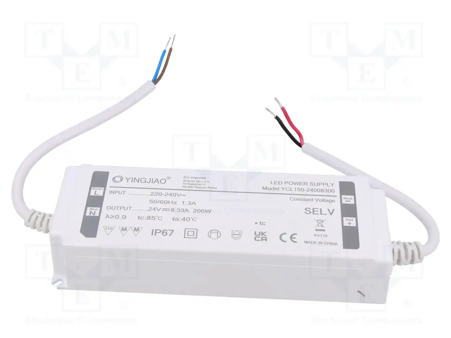 YINGJIAO YCL150-24008300 — Блоки питания для LED