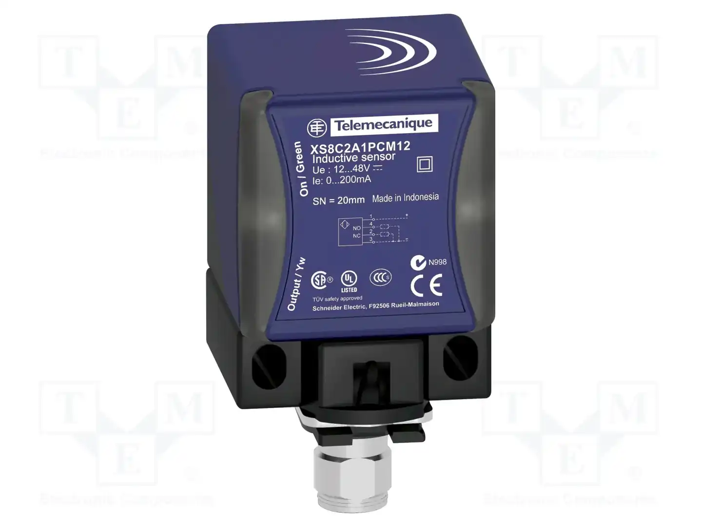 TELEMECANIQUE SENSORS XS9C2A2A2M12 — Датчики индукционные прямоугольные