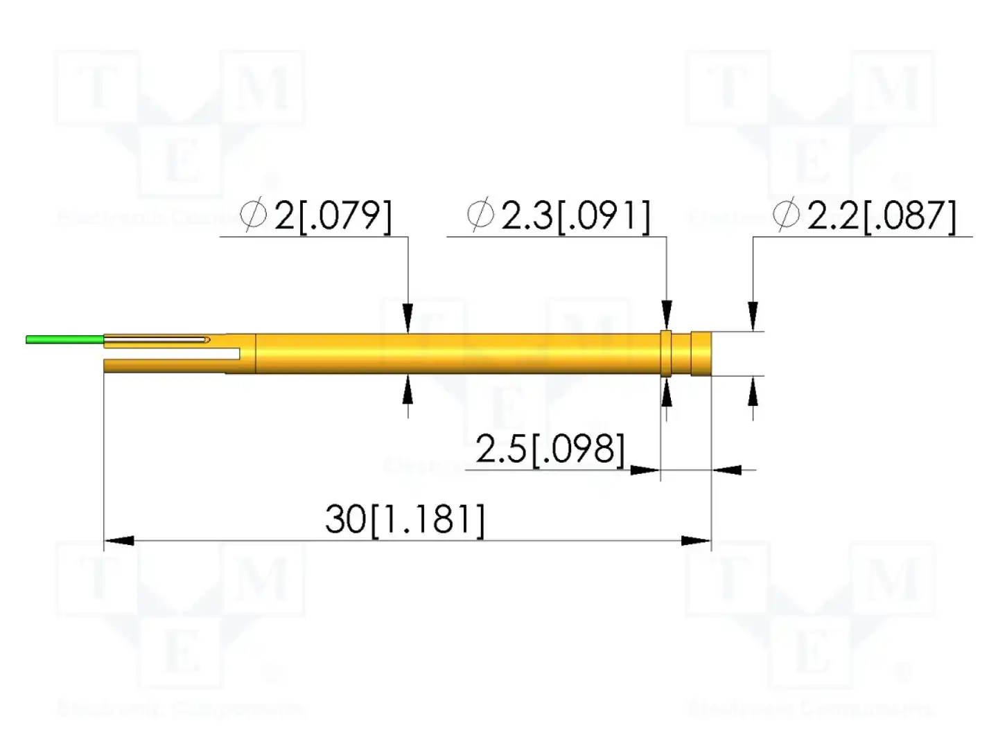INGUN KS-VF25V — Гнёзда для измерительных щупов
