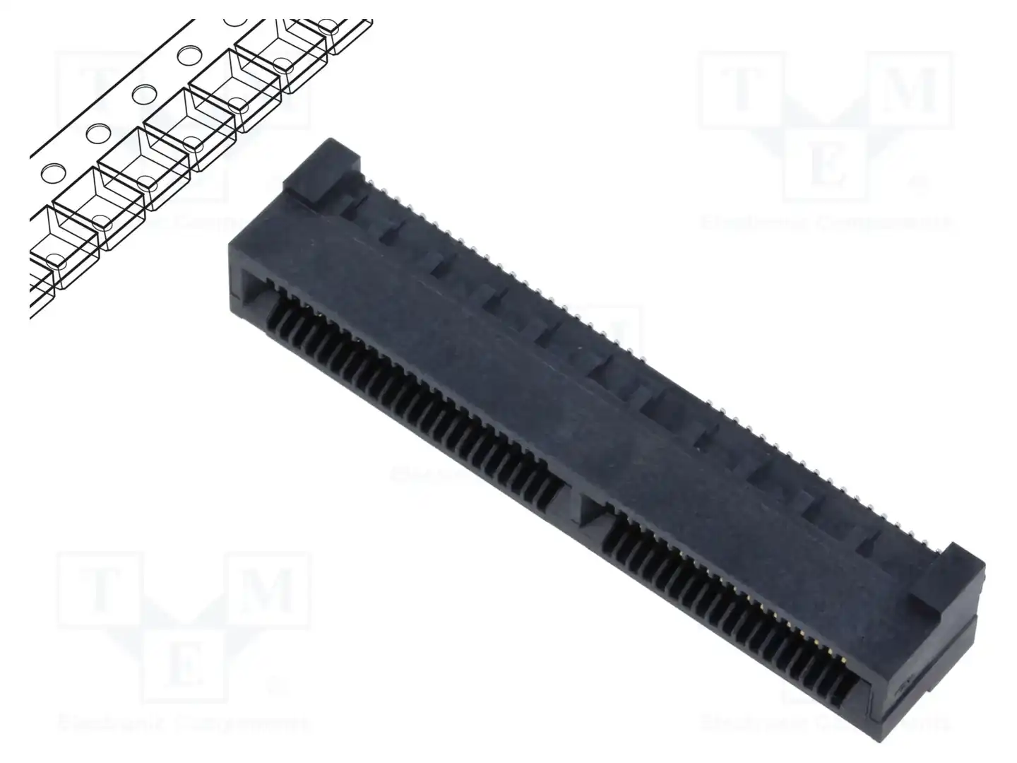 SAMTEC HSEC8-140-01-L-DV-A-K-TR — Разъeмы пластина - пластина