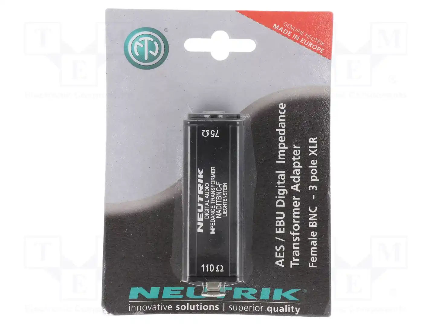 NEUTRIK NADITBNC-F — Адаптеры и переходники AV