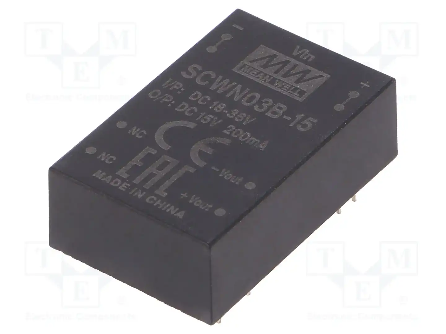 MEAN WELL SCWN03B-15 — Преобразователи DC/DC