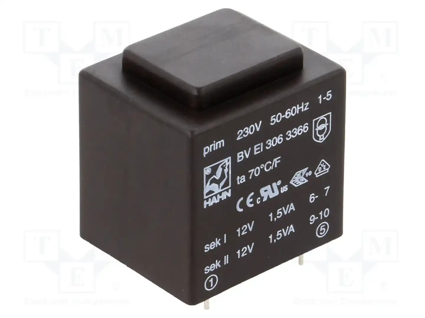 HAHN BV EI 306 3366 — Трансформаторы PCB