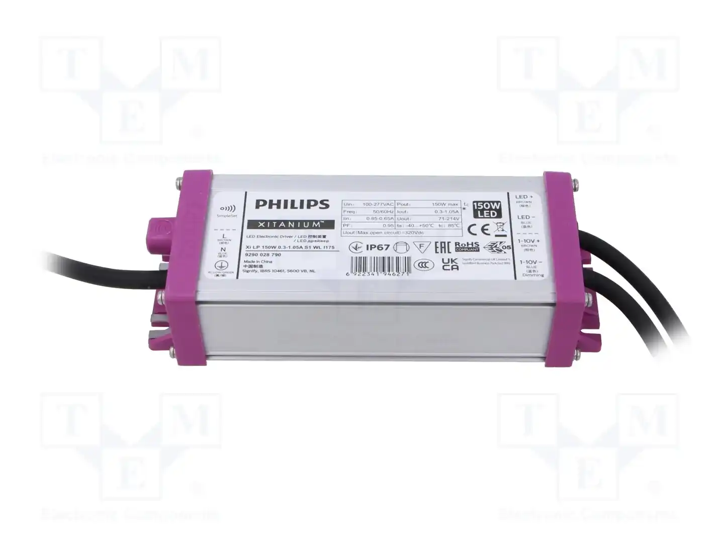 PHILIPS XI LP 150W 0.3-1.05A S1 WL I175 — Блоки питания для LED