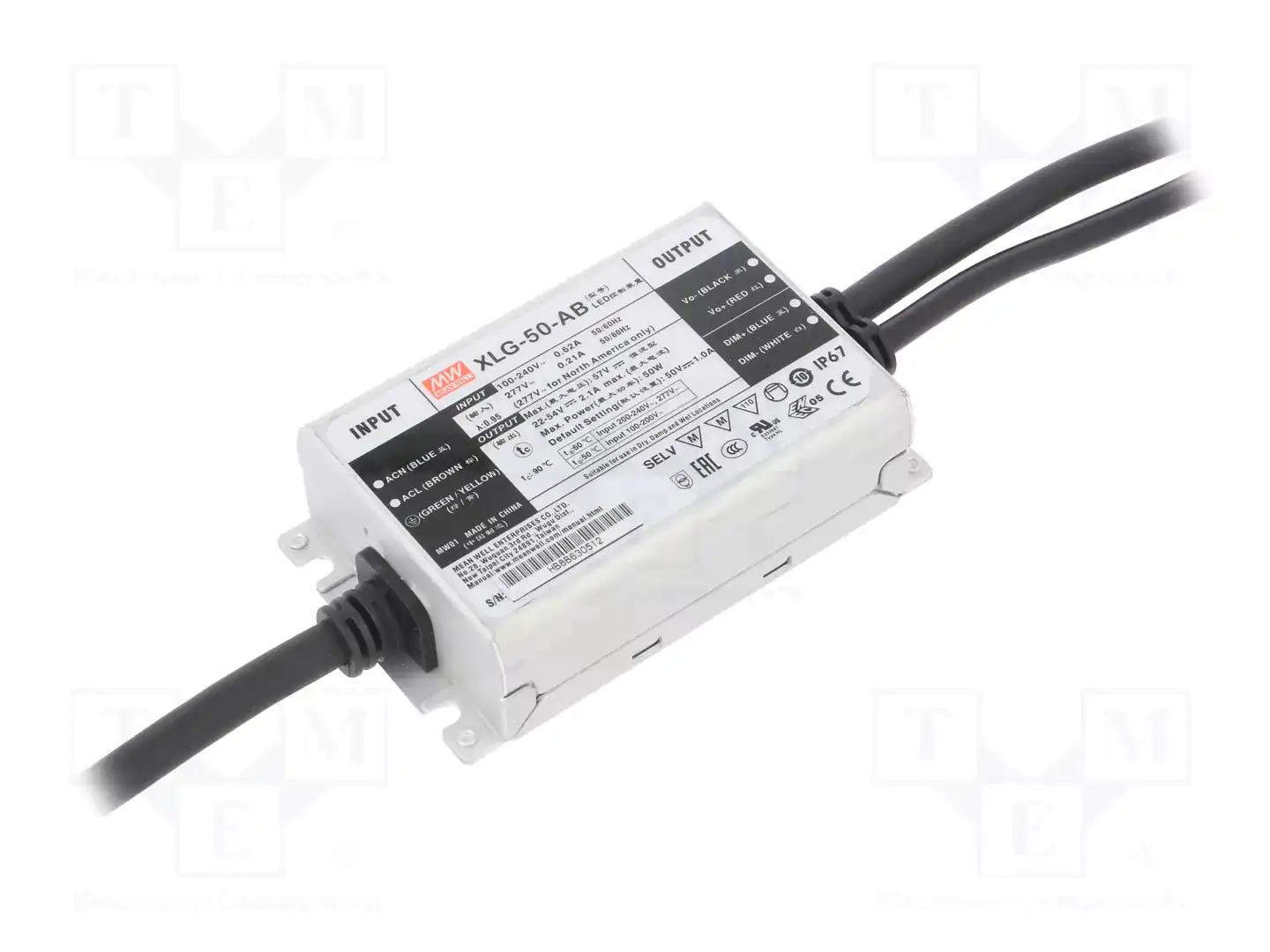 MEAN WELL XLG-50-AB — Блоки питания для LED