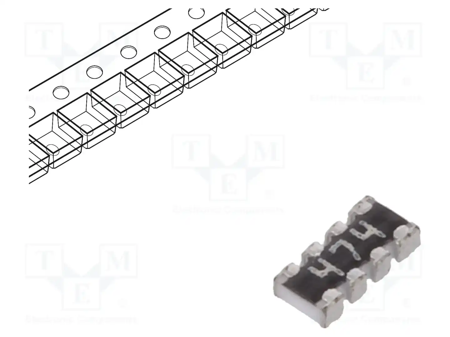 YAGEO YC124-JR-07470KL — Резисторные сборки