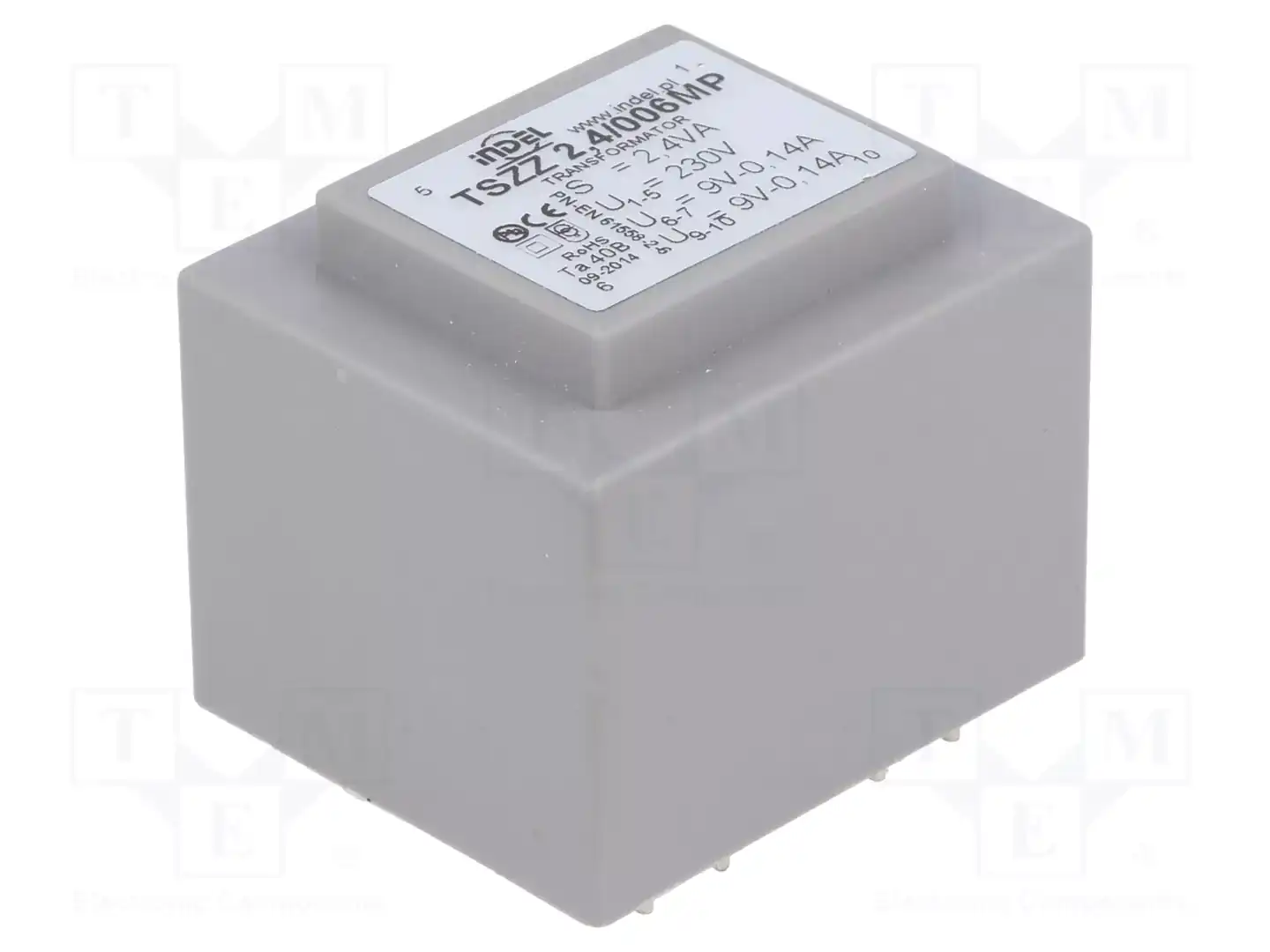 INDEL TSZZ2.4/006MP — Трансформаторы PCB