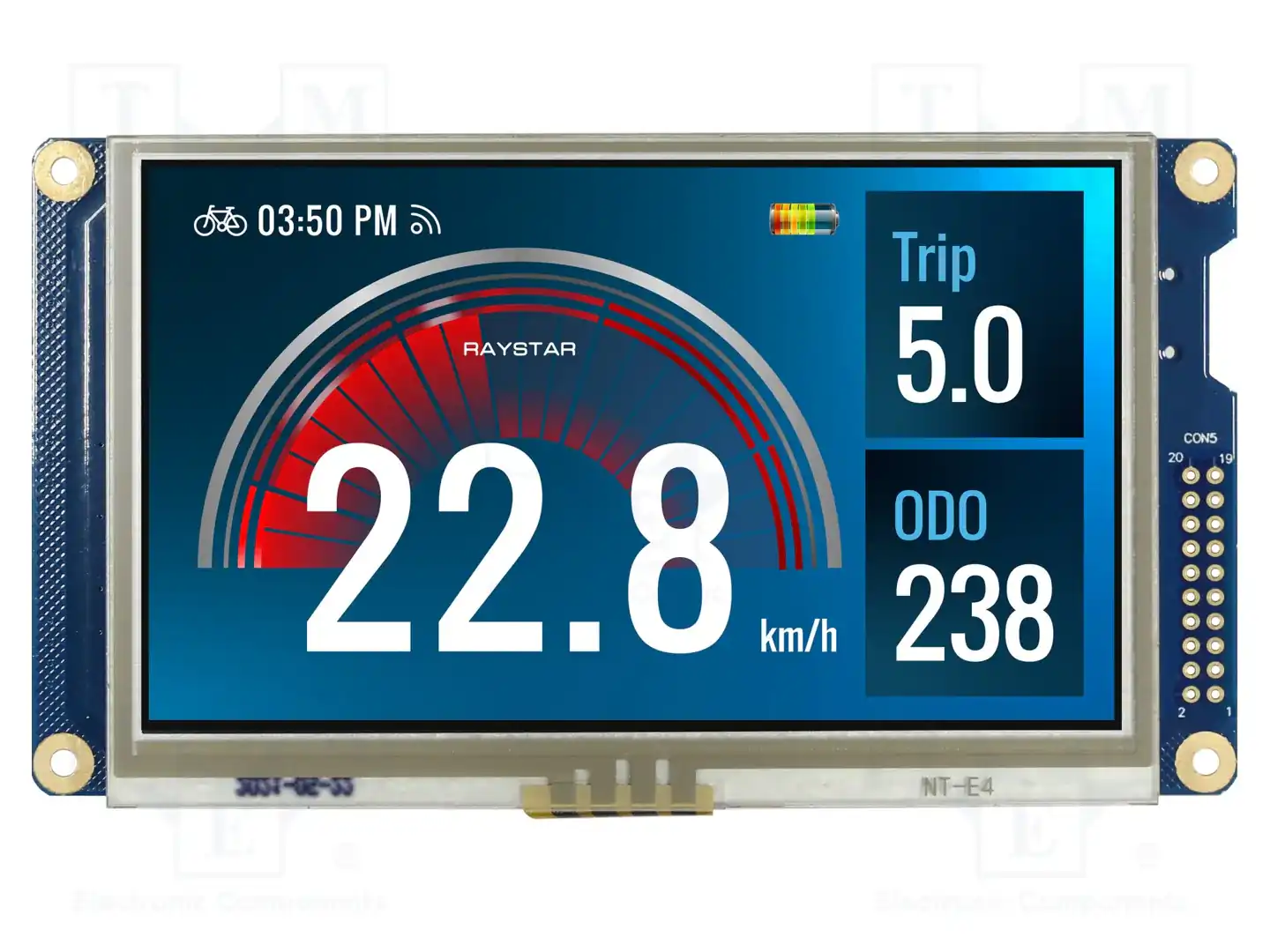 RAYSTAR OPTRONICS RFE430W-EYW-DSS — Интеллигентные дисплеи