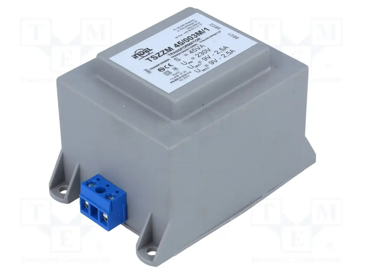 INDEL TSZZM 45/003M/1 — Трансформаторы с креплением
