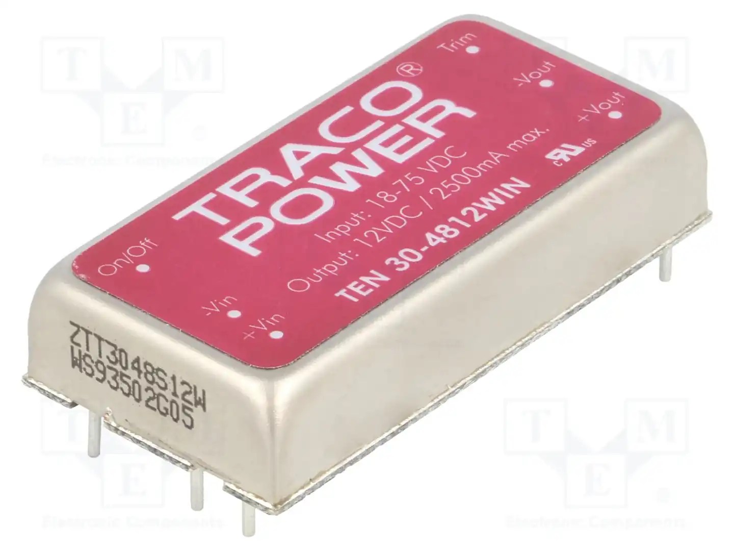 TRACO POWER TEN 30-4812WIN — Преобразователи DC/DC