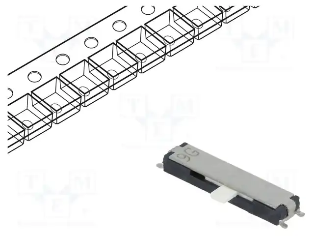 Nidec Copal Electronics CUS-14TB — Переключатели ползунковые