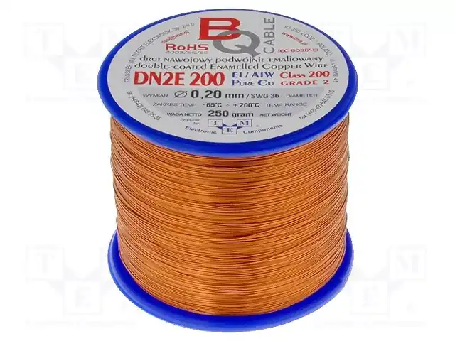 BQ CABLE DN2E0.20/0.25 — Проволока обмоточная