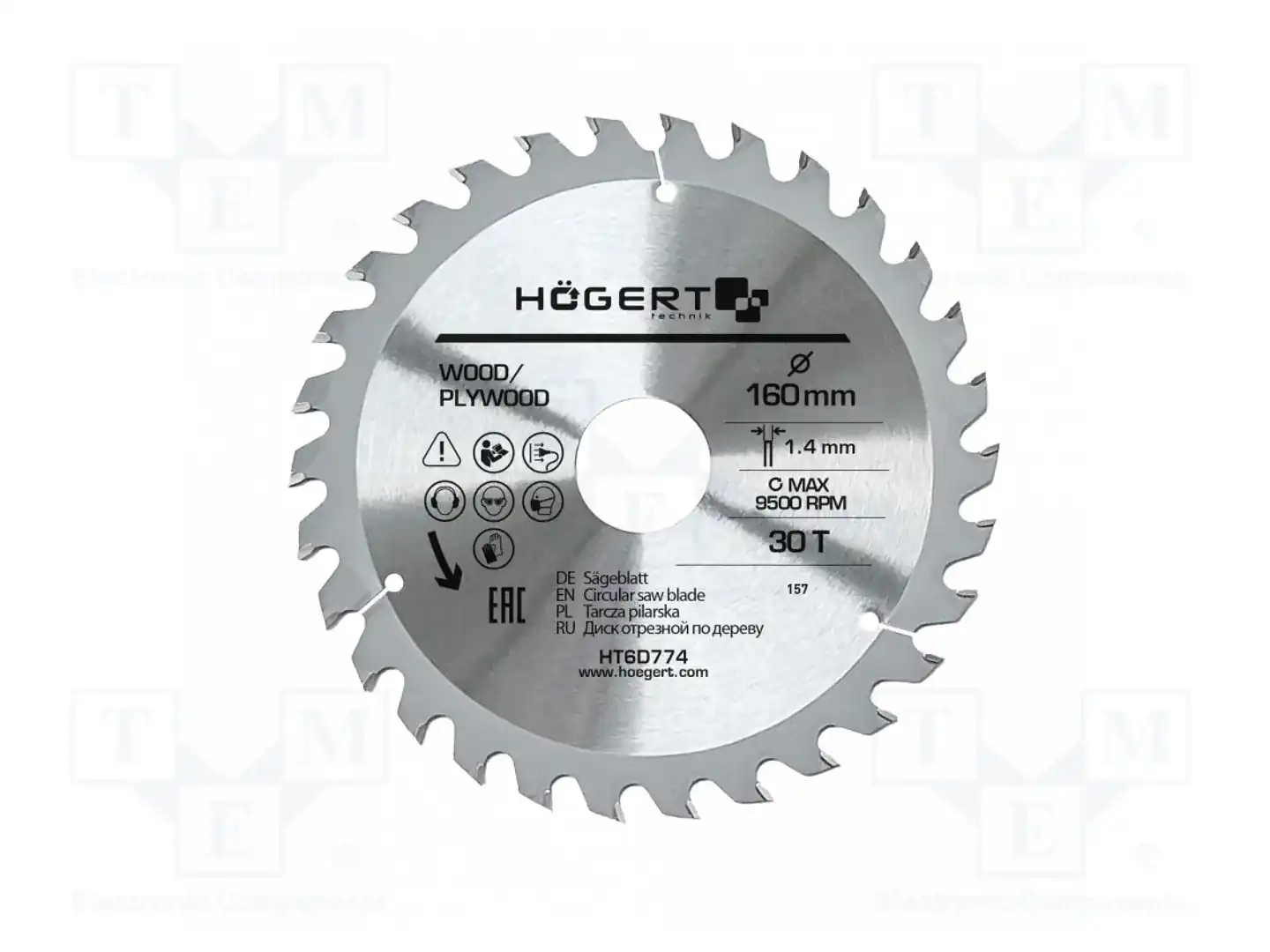 HÖGERT TECHNIK HT6D774 — Диски для резки и шлифовки