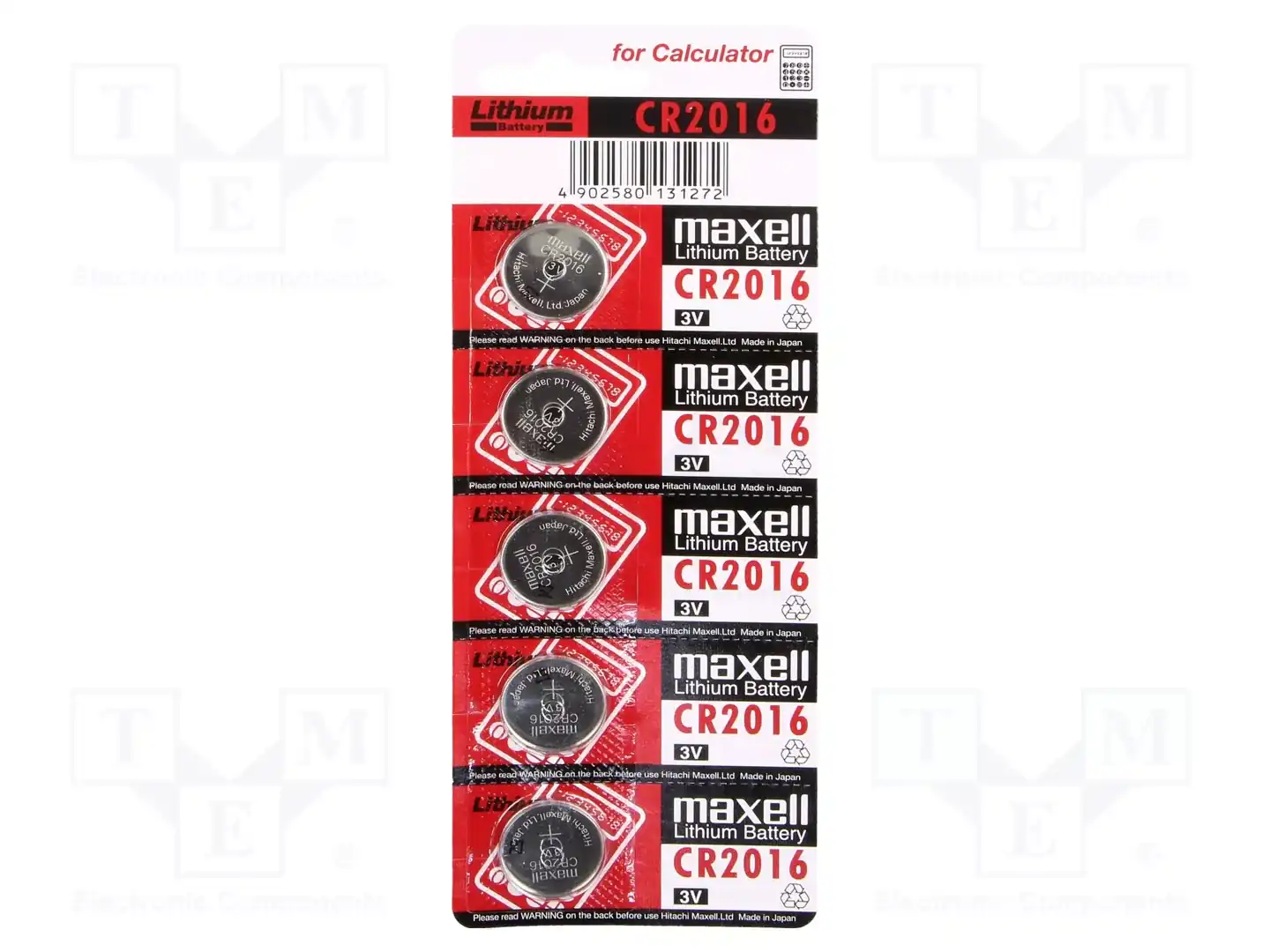 MAXELL CR2016 MAXELL B5 — Батареи CR2016 B5