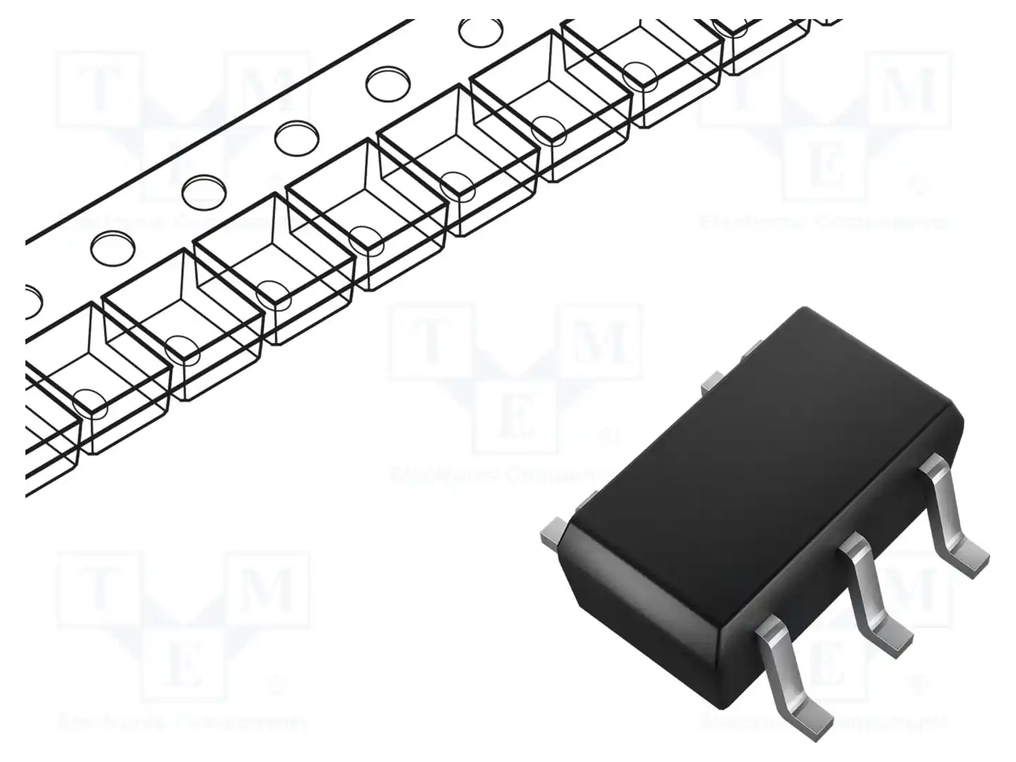 onsemi NL17SZ125DFT2G — Буферы, передатчики, контроллеры