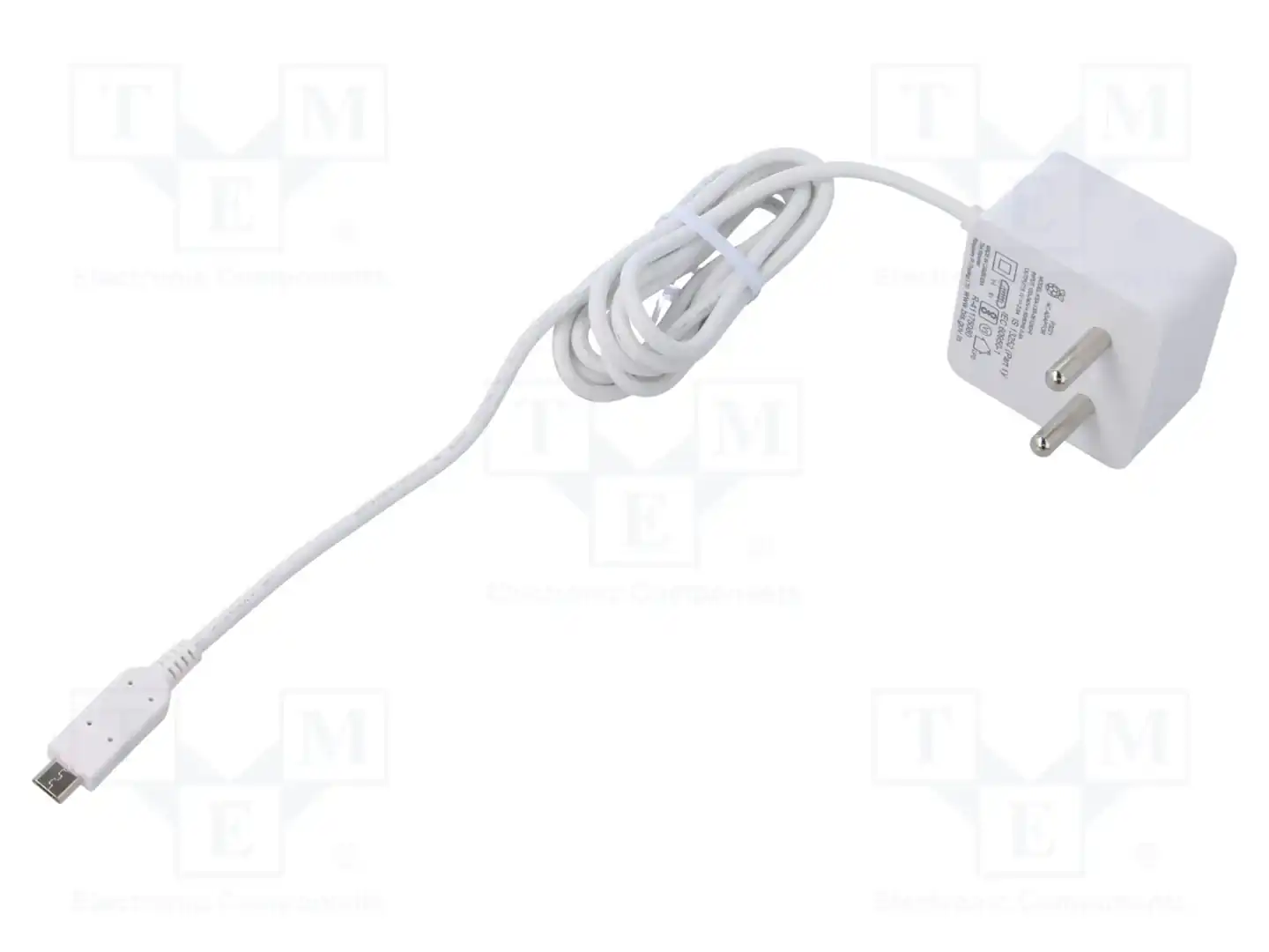 RASPBERRY PI KSA-13B-051250HI MICRO USB PSU IN WHITE — аксессуары