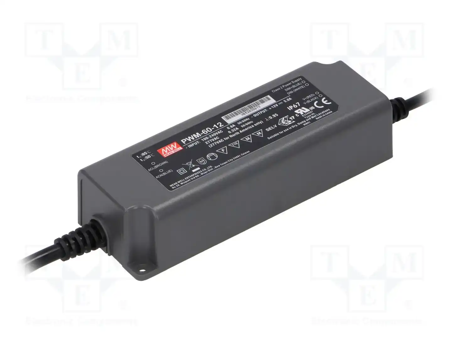 MEAN WELL PWM-60-12 — Блоки питания для LED