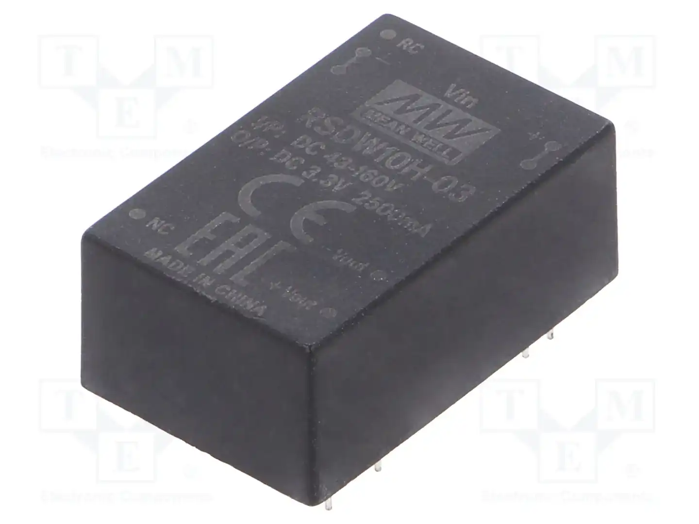MEAN WELL RSDW10H-03 — Преобразователи DC/DC
