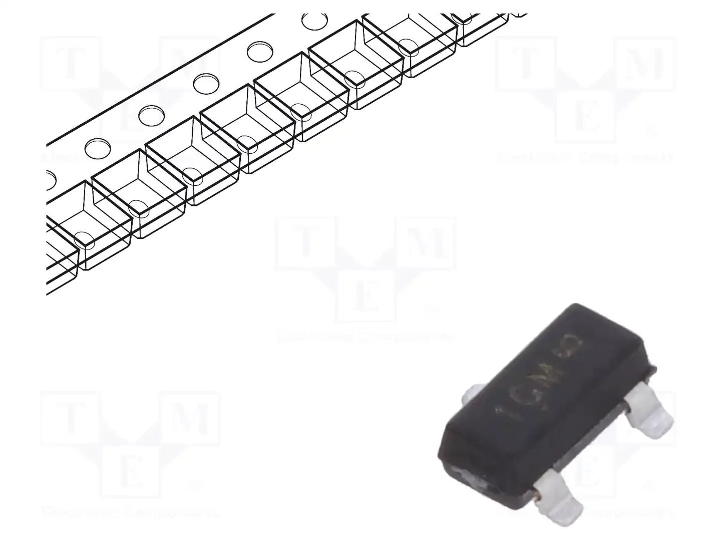 onsemi SMMBTA06LT1G — Транзисторы NPN SMD