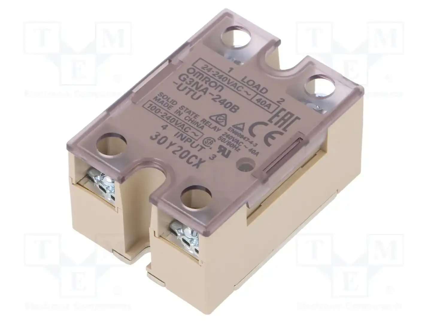 OMRON G3NA-240B-UTU 100-240VAC — Реле SSR однофазные