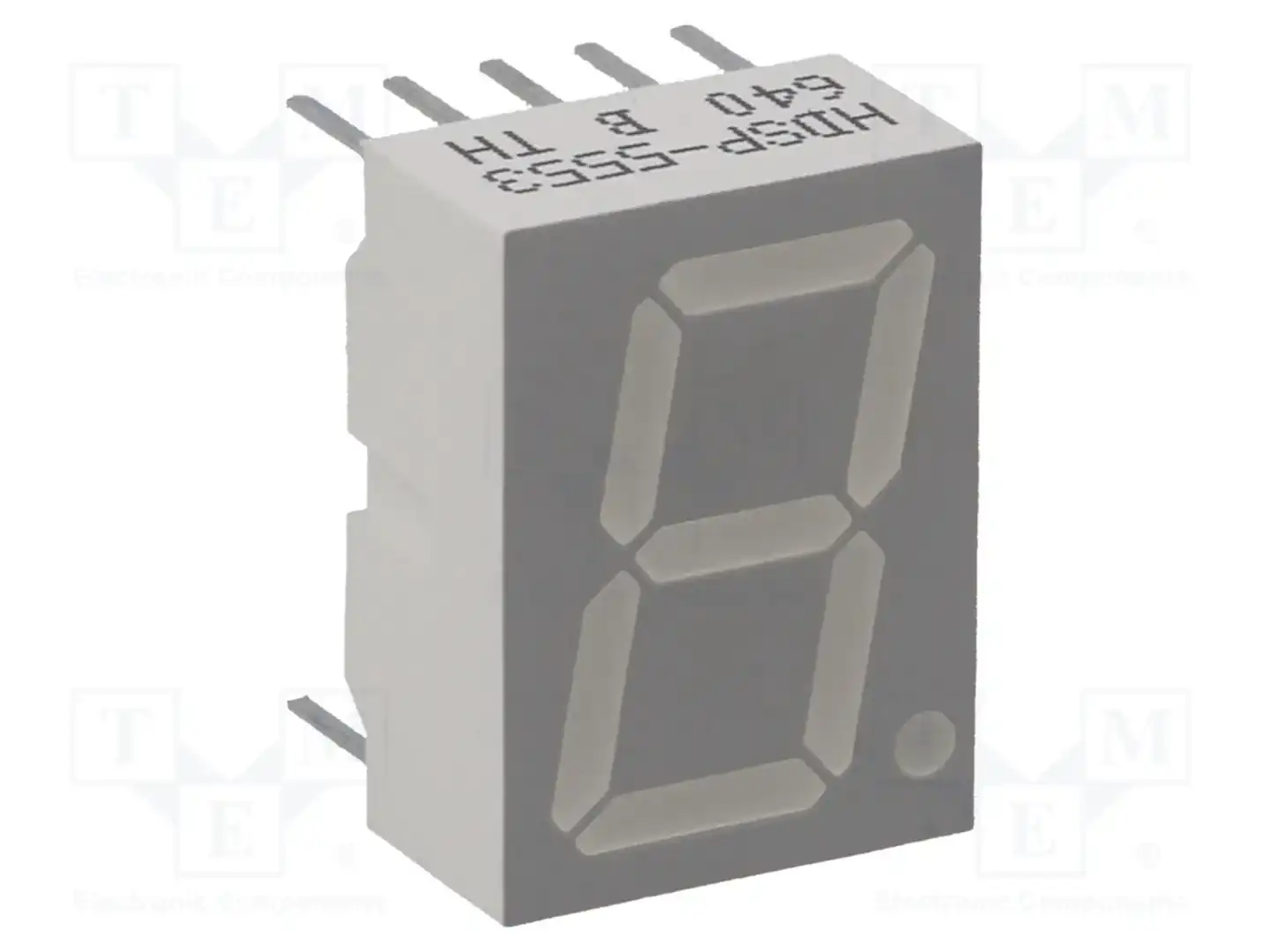 BROADCOM (AVAGO) HDSP-5553 — Светодиодные дисплеи 7-сегментные