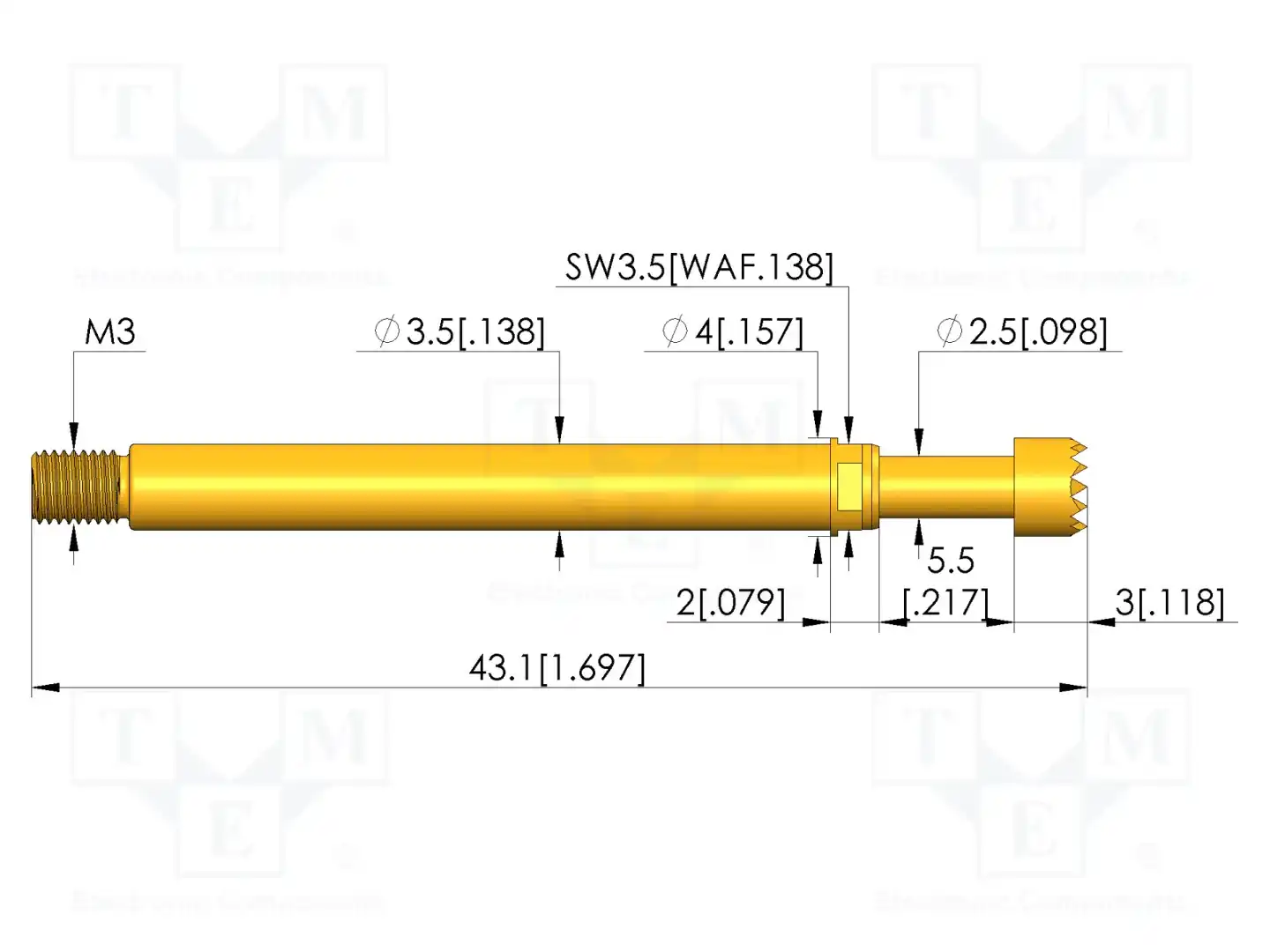 INGUN GKS-854 306 400 A 1502 MC — Измерительные щупы