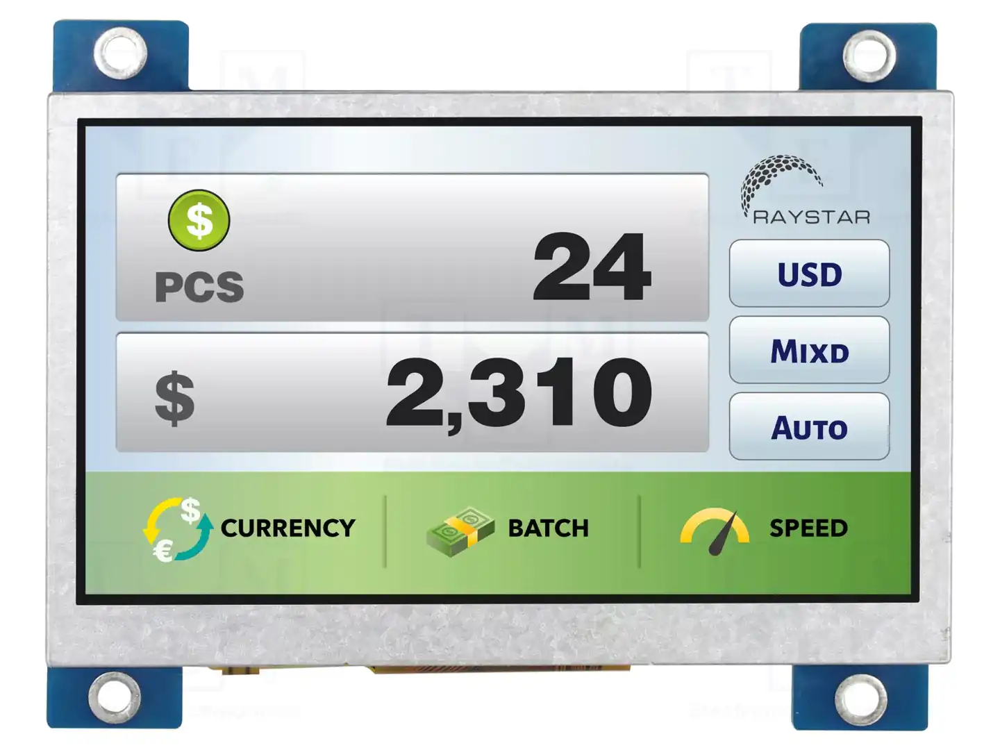 RAYSTAR OPTRONICS RFE43VW-1YH-DHN — Дисплеи TFT