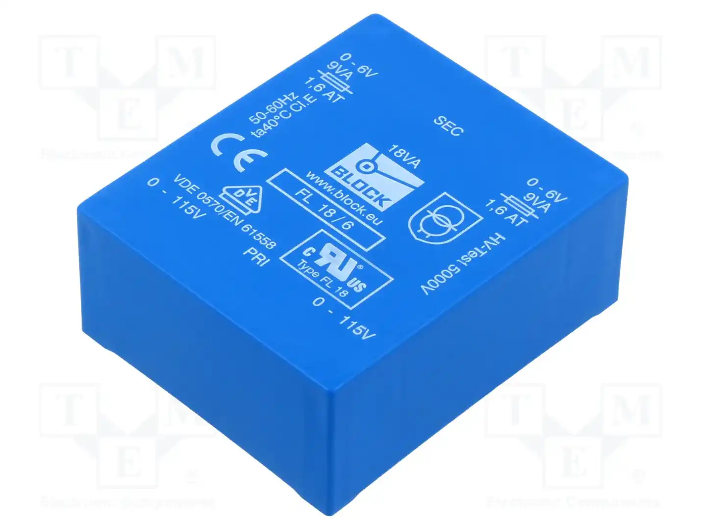 BLOCK FL 18/6 — Трансформаторы PCB
