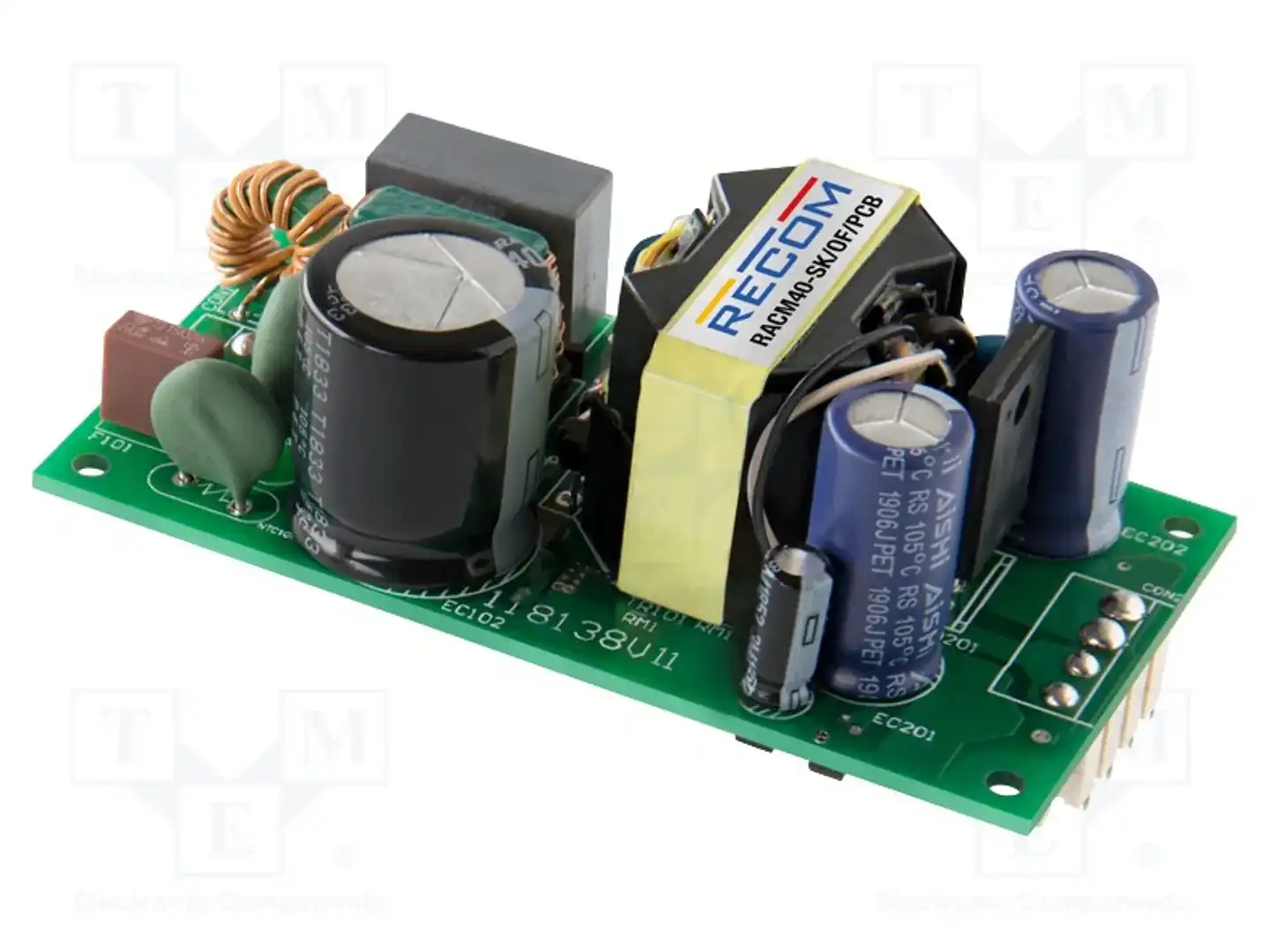 RECOM RACM40-15SK/OF/PCB-T — Открытые блоки питания