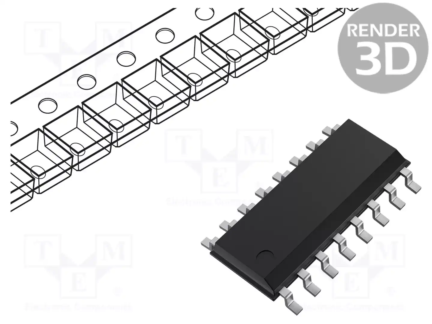 Texas Instruments CD4014BM96 — Сдвигающие регистры