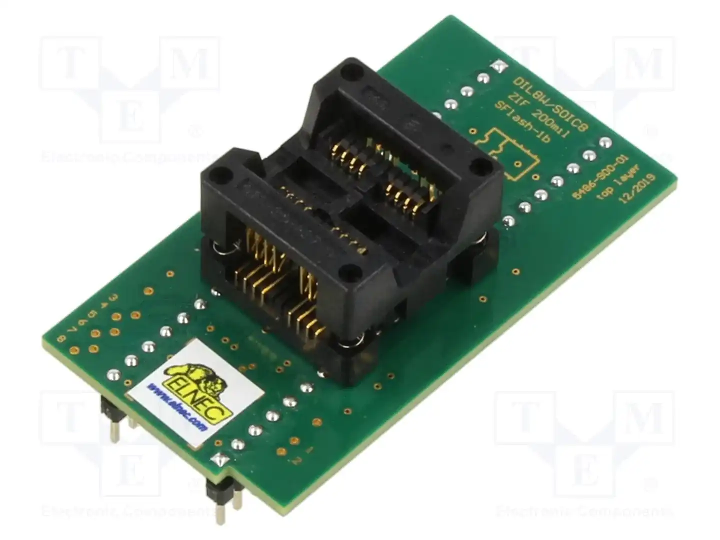 ELNEC DIL8W/SOIC8 ZIF 200MIL SFLASH-1B — Аксессуары для программаторов