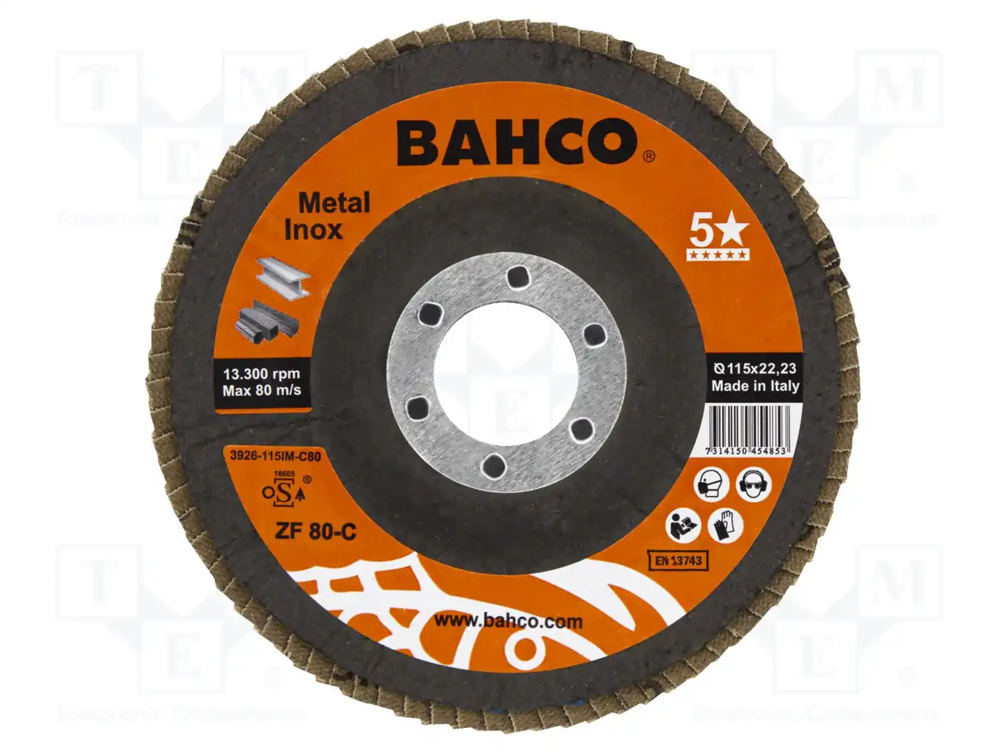 BAHCO 3926-115IM-C80 — Диски для резки и шлифовки