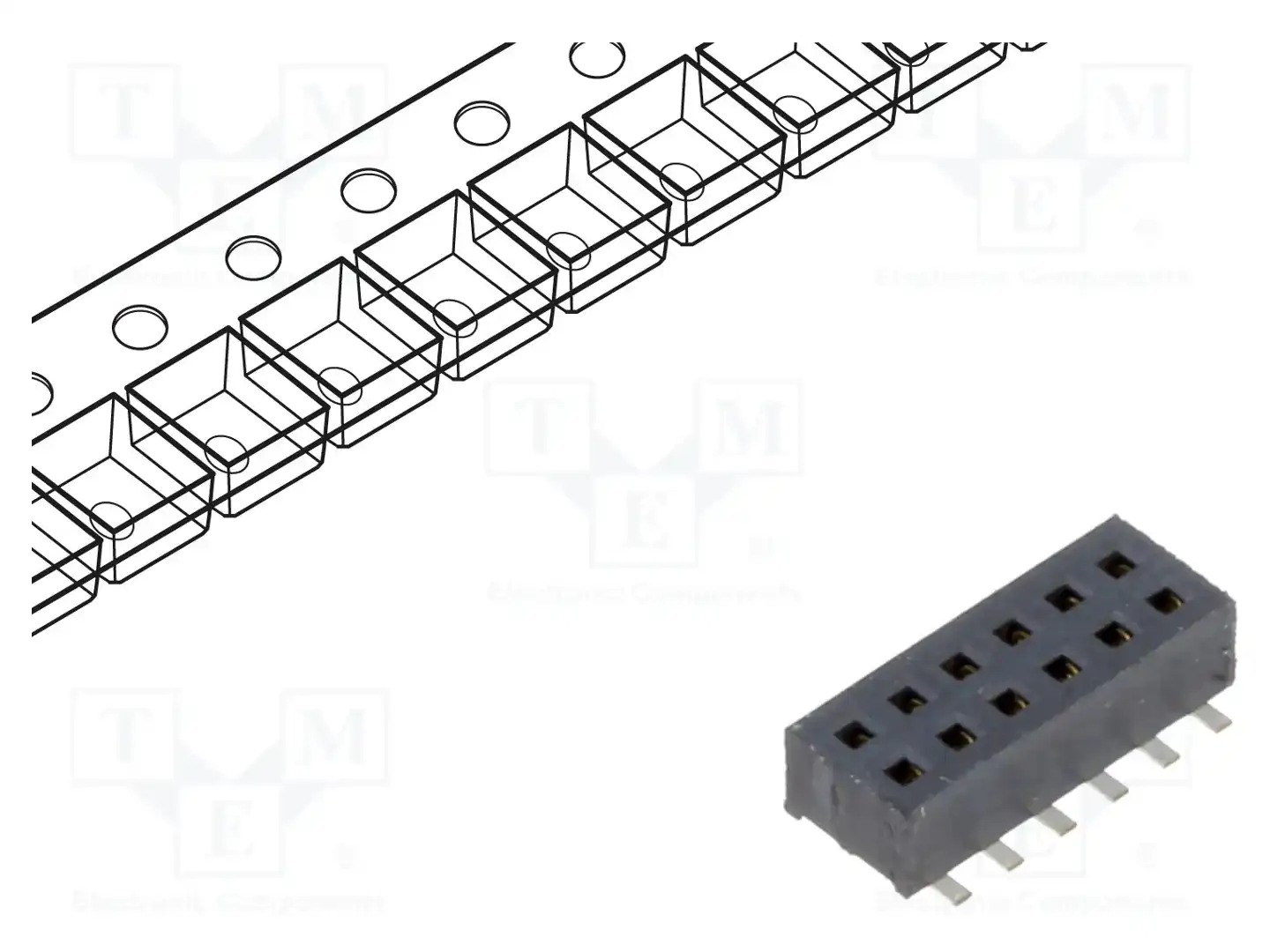 SAMTEC CLP-106-02-L-D — Разъeмы пластина - пластина