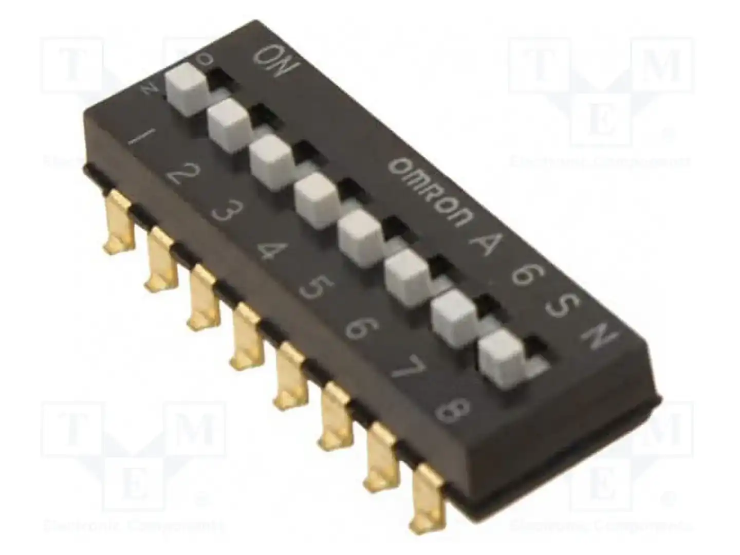 OMRON Electronic Components A6SN-8104 — Переключатели типа Dip-Switch