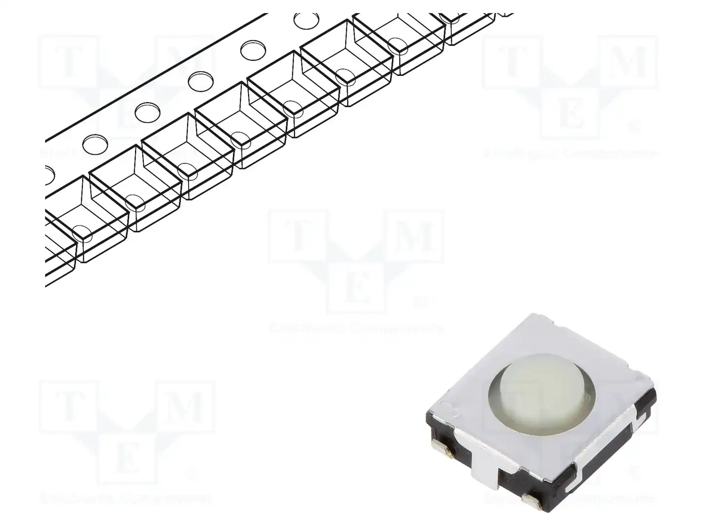 PANASONIC EVQQ2202W — Микропереключатели TACT