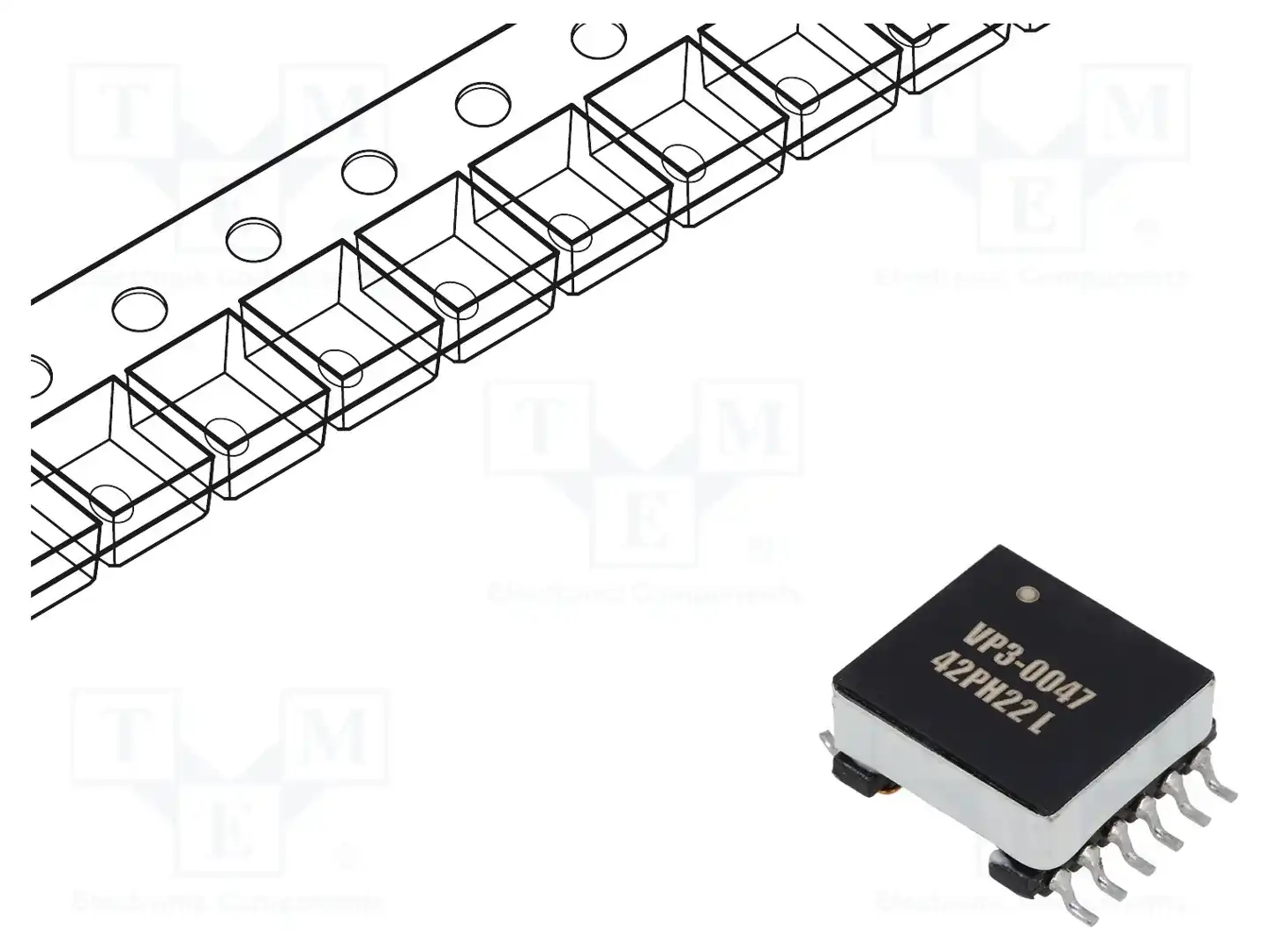 EATON ELECTRONICS VP3-0047-R — Трансформаторы PCB