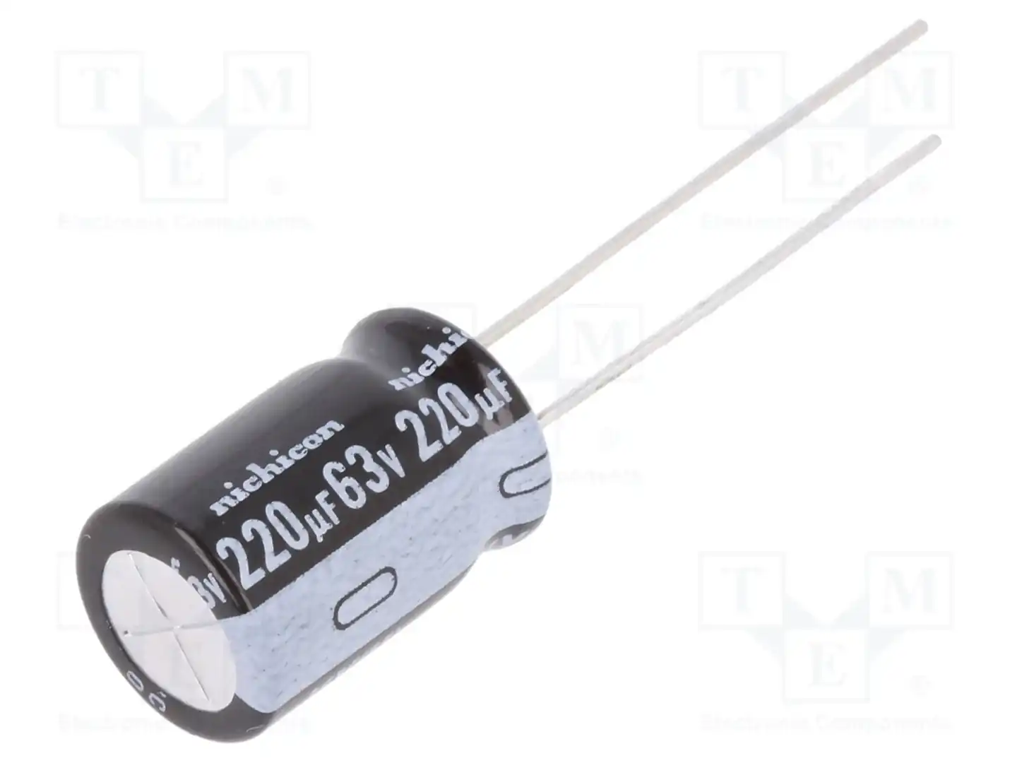 NICHICON UVY1J221MPD — Конденсаторы электролитические THT
